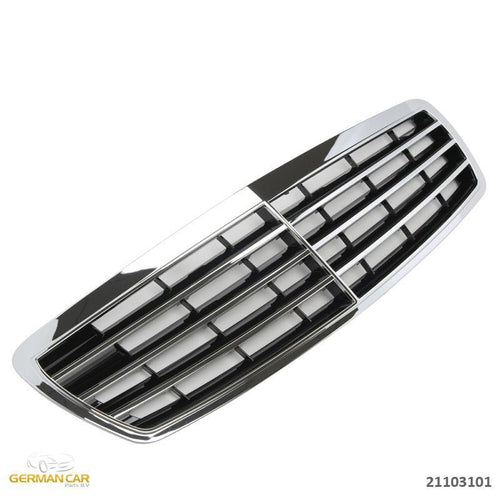 Griglia sportiva per Mercedes W211 S211 E 2002-2006 cromata nera AMG LOOK