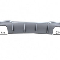Diffusore per paraurti posteriore per Audi A3 8V Facelift (2016-2019) Paraurti S