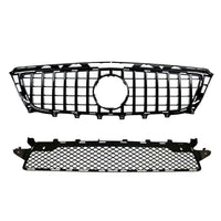 per Mercedes CLS W218 11-14 Griglia Radiatore Panamericana Nero