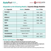 Rullo Alzacristalli per per Audi A4