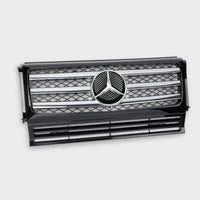 per Mercedes G W463 1990-2017 Griglia Radiatore G63 Look Nero