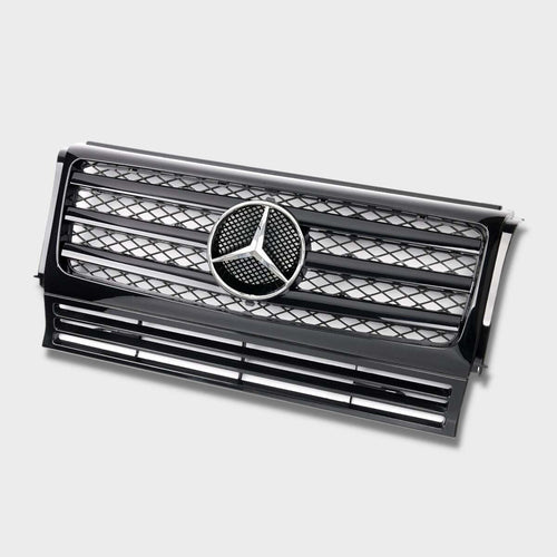 per Mercedes G W463 1990-2017 Griglia Radiatore G63 AMG Nero
