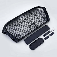 per AUDI A3 8V 2016-2020 Griglia Anteriore RS3 Look Nero Lucido