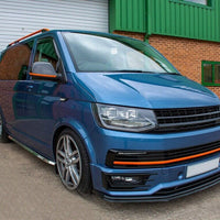 Griglia anteriore senza badge per VW T6 Bus Transporter (2015-2019) nero opaco