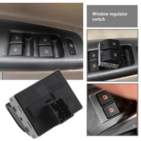 Pulsantiera,tasti alzacristalli lato guida per VW Polo IV duee,tre🌟volumi 8G3