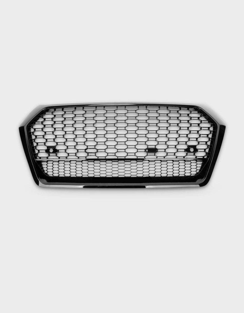 per AUDI Q5 FY 2016-2020 Griglia Radiatore Nero in Ottica RSQ5