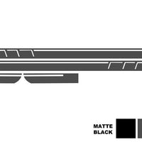 Decalcomanie laterali Adesivo in vinile Grigio scuro per Mercedes CLA W117 C117
