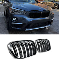 per X1 F48 2015-2019 Griglia Radiatore M Look Nero Lucido