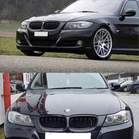 per BMW Serie 3 E90 E91 2008-2012 Griglia Radiatore M Doppia Striscia