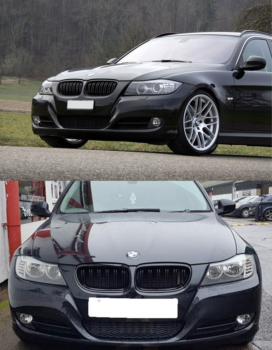 per BMW Serie 3 E90 E91 2008-2012 Griglia Radiatore M Doppia Striscia
