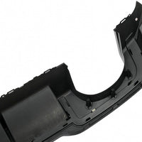 DIFFUSORE RS3 LOOK per Audi A3 8V BERLINA 2016-2019, (SOLO PER S-LINE) NERO