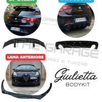 Bodykit Completo per Giulietta SPOILER + DIFFUSORE + LAMA / Stile Quadrifoglio
