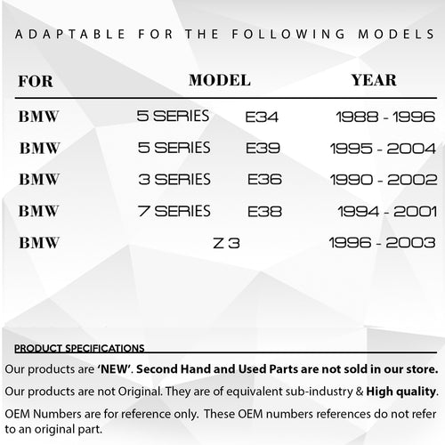 Kit di riparazione Vano Trasmissione BMW E34 E36 E38 E39 Z3