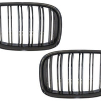 Griglie renali centrali per BMW Serie 7 F01 F02 F03 (2008-2015) Doppia striscia