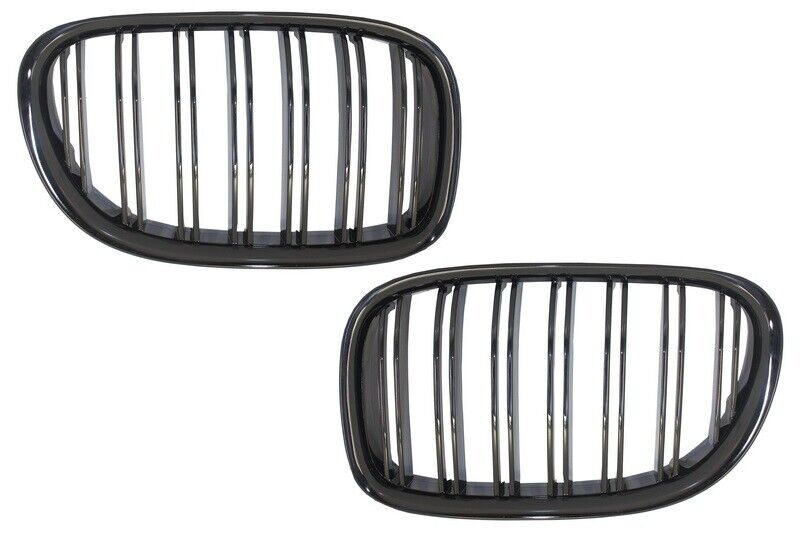 Griglie renali centrali per BMW Serie 7 F01 F02 F03 (2008-2015) Doppia striscia
