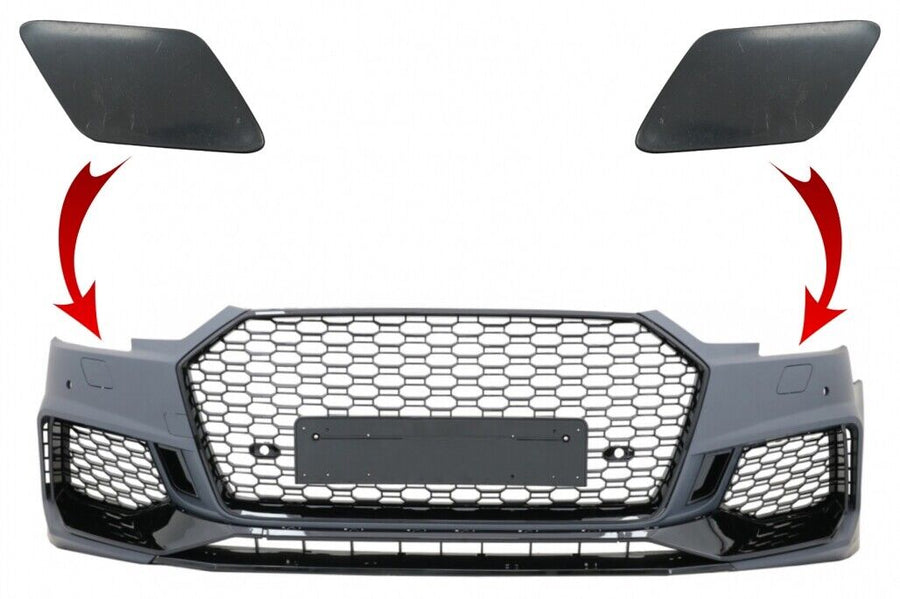 SRA copre il paraurti anteriore per AUDI A4 B9 8W Limousine Avant (2016-2018) Qu