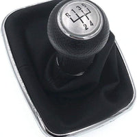 Manopola Ghetta Leva Pomello Cambio 5 Marce per VW Bora golf MK4 MK5+Cuffia
