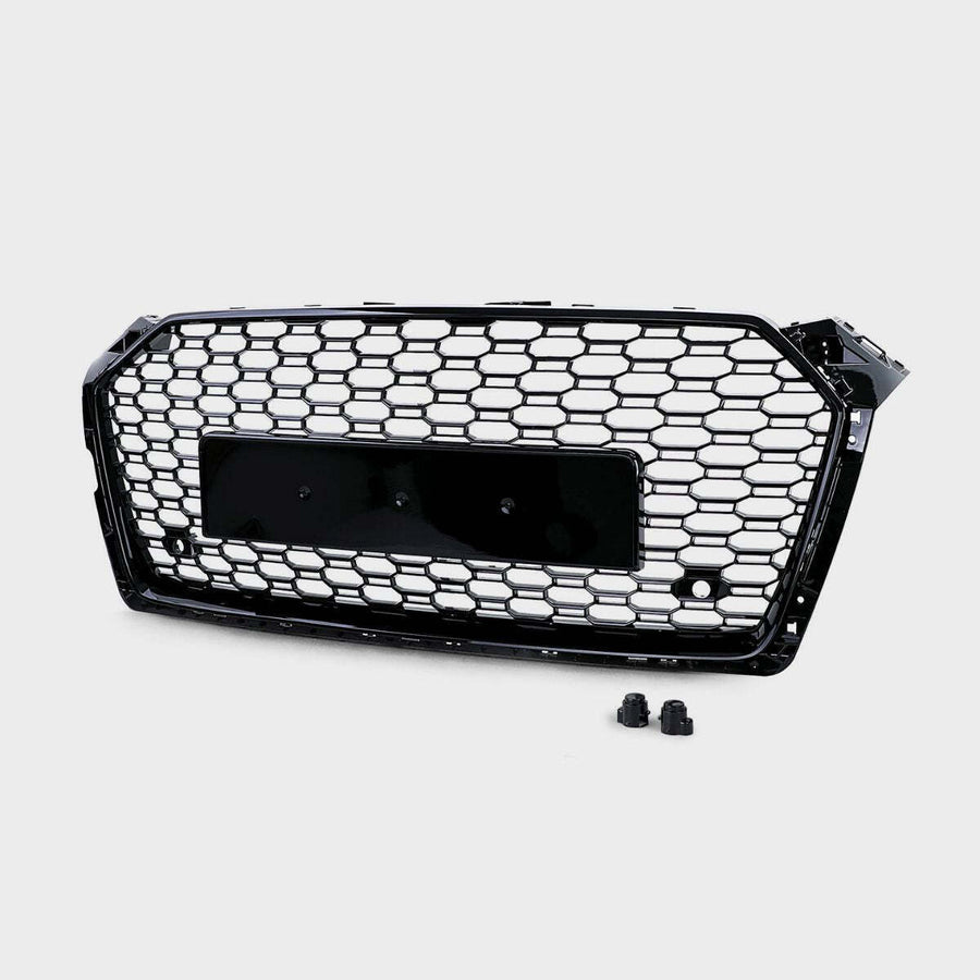 per AUDI A5 F5 2016-2019 Griglia Radiatore RS5 Look Nero Lucido