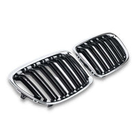 per X1 E84 2009-2015 Griglia Radiatore M Look Nero Cromato
