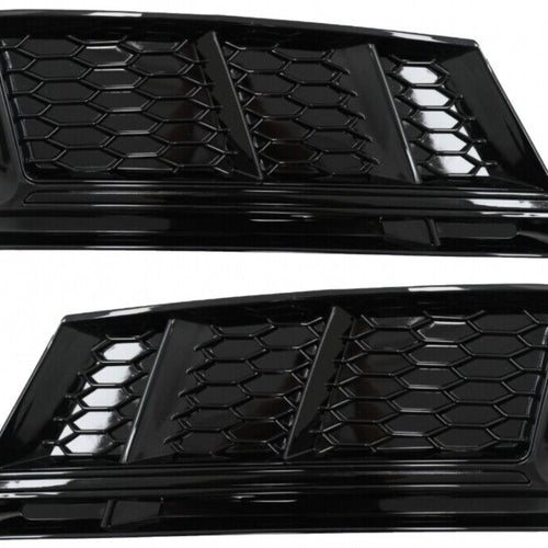 Paraurti Inferiore Griglia Coperture Griglie Laterali per Audi A4 B9 Berlina Ava