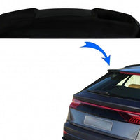 Spoiler posteriore sul tetto per SUV Audi Q8 (2018-up) RS Design Piano Black