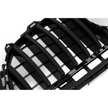 per Mercedes E C238 A238 2016-2019 Griglia Radiatore AMG GT Nero – vista 3