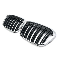 per X1 F48 2015-2019 Griglia Radiatore M Look Nero Cromato
