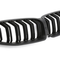 per BMW SERIE 8 G14 G15 G16 GRIGLIA DOPPIA SPIRALE NERO OPACO 2018-2022