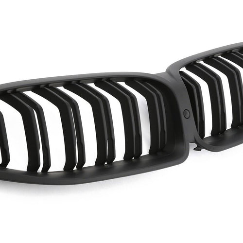 per BMW SERIE 8 G14 G15 G16 GRIGLIA DOPPIA SPIRALE NERO OPACO 2018-2022