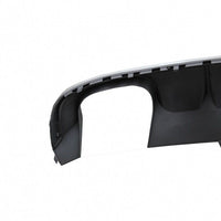 Diffusore per paraurti posteriore per Audi A4 B9 8W berlina/Avant (2016-2018) De