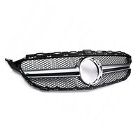 per Mercedes C W205 S205 2018-2021 Griglia Radiatore Look AMG