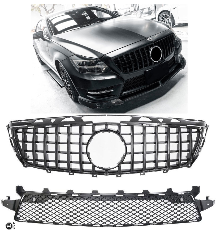 Griglia sportiva per Mercedes W218 CLS 2011-2014 PANAMERICANA AMG LOOK
