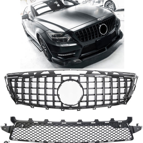 Griglia sportiva per Mercedes W218 CLS 2011-2014 PANAMERICANA AMG LOOK