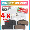 4pz PASTIGLIE Resina per Freno SHIMANO SAINT M810 M820 ZEE BR-M640 BENGAL HELIX