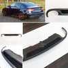 DIFFUSORE 🔥S4 look per AUDI A4 B8 2007-2012 POSTERIORE SOTTO PARAURTI ABS OPACO