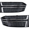 Paraurti Inferiore Griglia Coperture Griglie Laterali per Audi A4 B9 Berlina Ava