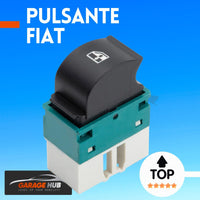 PULSANTE FINESTRINO ALZACRISTALLI TASTO DESTRO INTERRUTTORE FIAT IDEA MUSA DOBLO