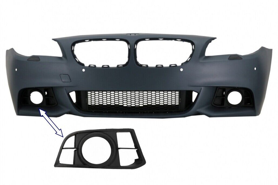 Griglia fendinebbia LATO DESTRO per BMW Serie 5 F10 F11 LCI (2014-2017) solo per