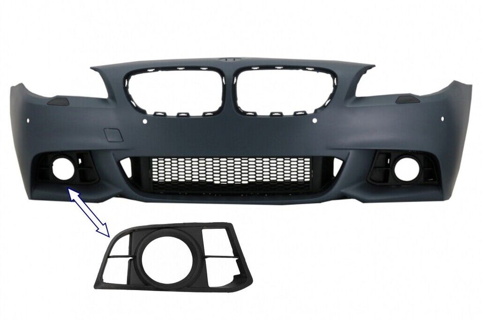 Griglia fendinebbia LATO DESTRO per BMW Serie 5 F10 F11 LCI (2014-2017) solo per