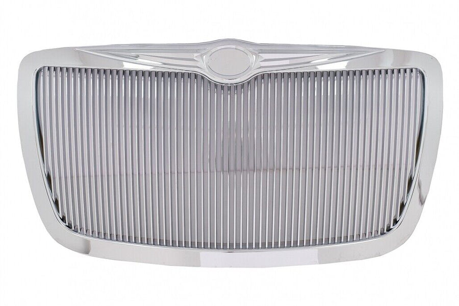 Griglia anteriore per Chrysler 300C Sedan Avant (2004-2010) Vertical Chrome Edit