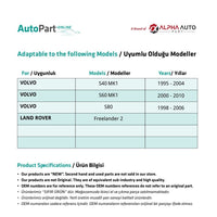 Ingranaggio Motore Specchio Retrovisore (38 Denti) Volvo S40 S60