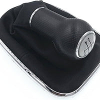 Manopola Ghetta Leva Pomello Cambio 5 Marce per VW Bora golf MK4 MK5+Cuffia