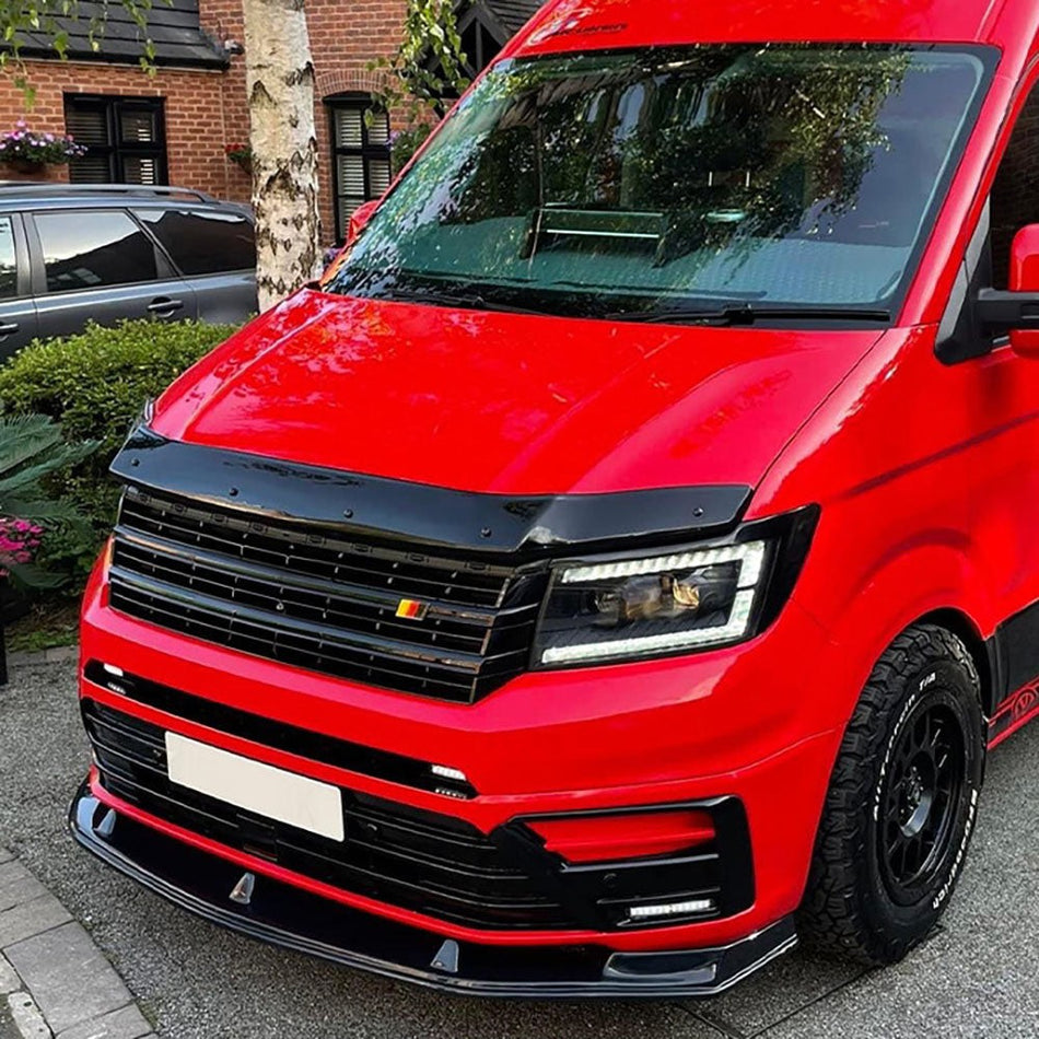 Splitter anteriore per VW VOLKSWAGEN Crafter MK2 / MAN TGE MK1 Prefacelift 2017+