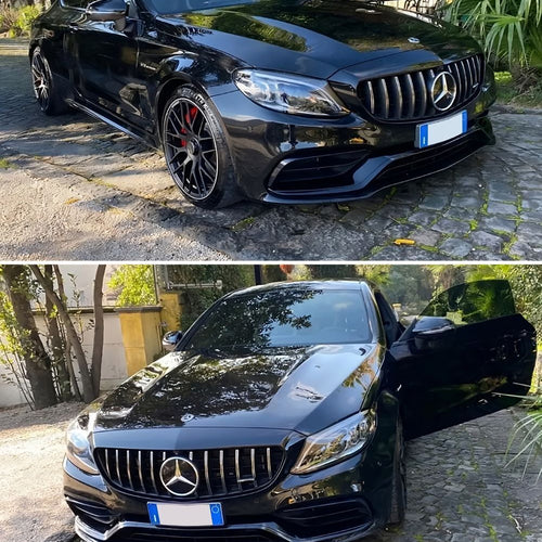 per Mercedes W205 C63 AMG 2014-2021 Griglia Radiatore GT Look