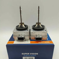 Kit Lampadine BI-XENON D3S, Luci Auto RICAMBIO XENON Lampade 6000K - 10000 LM