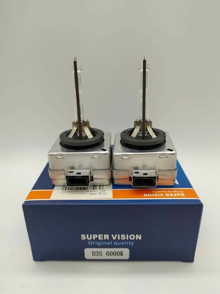 Kit Lampadine BI-XENON D3S, Luci Auto RICAMBIO XENON Lampade 6000K - 10000 LM