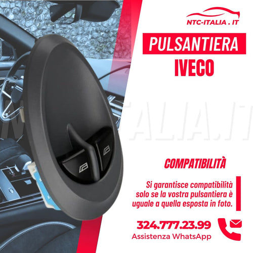 INTERRUTTORE✨ ALZAVETRI PULSANTE ALZAVETRO PER IVECO DAILY 2000-2006 93952636