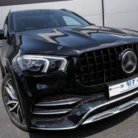 Griglia anteriore centrale per Mercedes GLE SUV W167 V167 GLE Coupe C167 Pacchet