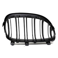 per Serie 5 E60 E61 2003-2010 Griglia M Look Nero Opaco