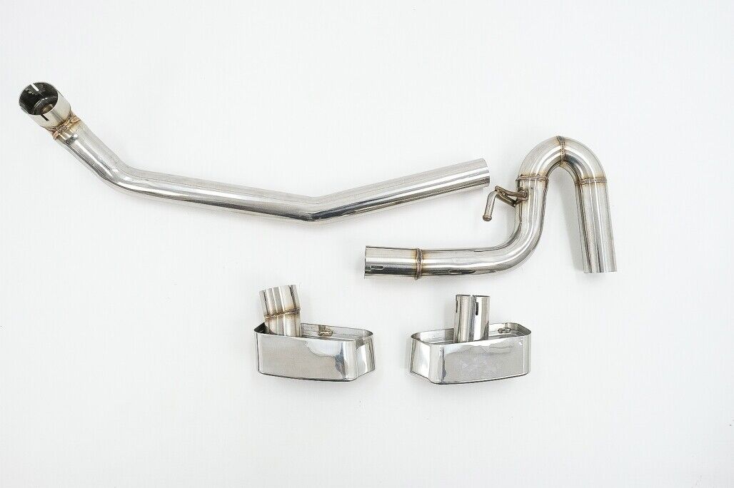 Sistema di scarico per BMW Serie 5 F10 (2011-2017) con terminali della – vista 7